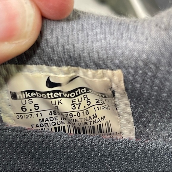 Nike Air Max Running Shoe Women's Size 6.5 Gray 487679-010 Athletic Shoes - Picture 7 of 14